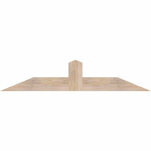 Ekena Millwork Portland Smooth Timber Gable Bracket, Douglas Fir, 60"W x 12"H x 1 1/2"D x 5 1/2"F, 5/12 Pitch GBW060X12X0206POR00SDF - main